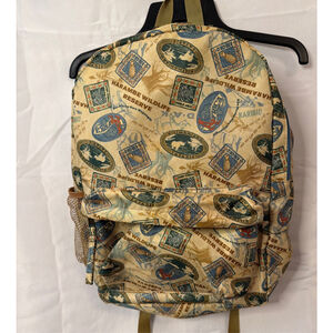 Disney Parks Animal Kingdom Safari Harambe Backpack Authentic Exclusive NWOT